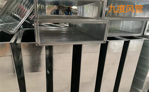 重庆风管加工厂谈风管连接的技术要点：(图1)